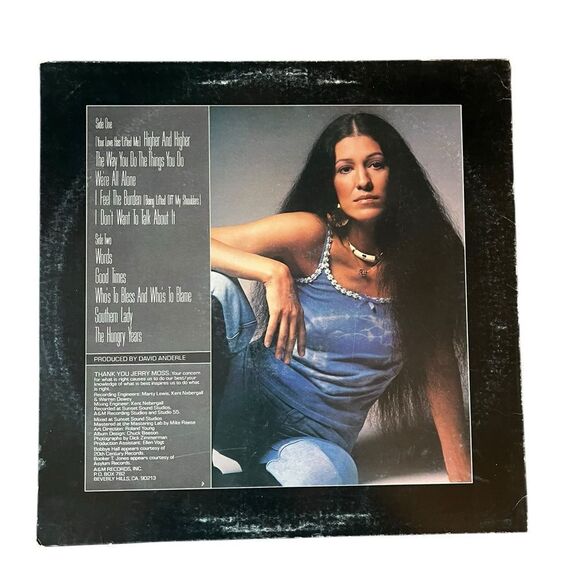 RITA COOLIDGE - ANYTIME…ANYWHERE 1977 SOUL LP A&M RECORDS VINYL RECORD - Picture 4 of 5